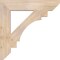 Ekena Millwork Merced Slat Smooth Bracket, Douglas Fir, 5 1/2"W x 32"D x 32"H BKT06X32X32MRC06SDF - alternate 3